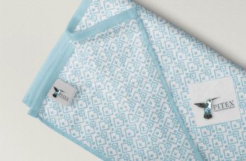 PITEX  Face Towel 100% Cotton Fiber for Baby C3046B