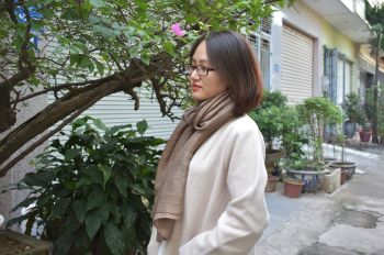 Natural Silk Scarf KL006